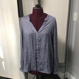 Jennifer Lopez Blue Blouse